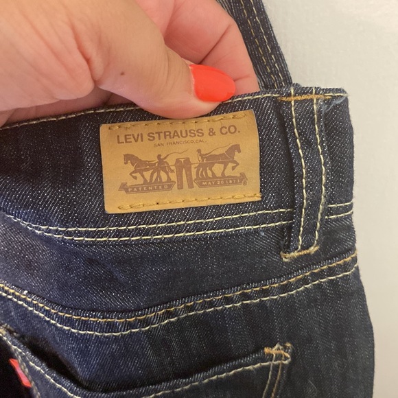 Levi’s Dark Wash Overalls Size 14 NWT - Picture 6 of 12